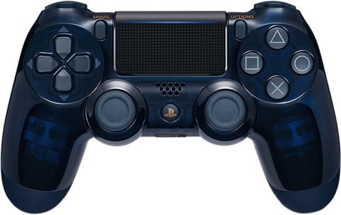 合馬公式アカウント2（未開封）PS4 DUALSHOCK4 500 PS4 Official DualShock 4 500 Million Blue Controller (V2), B
